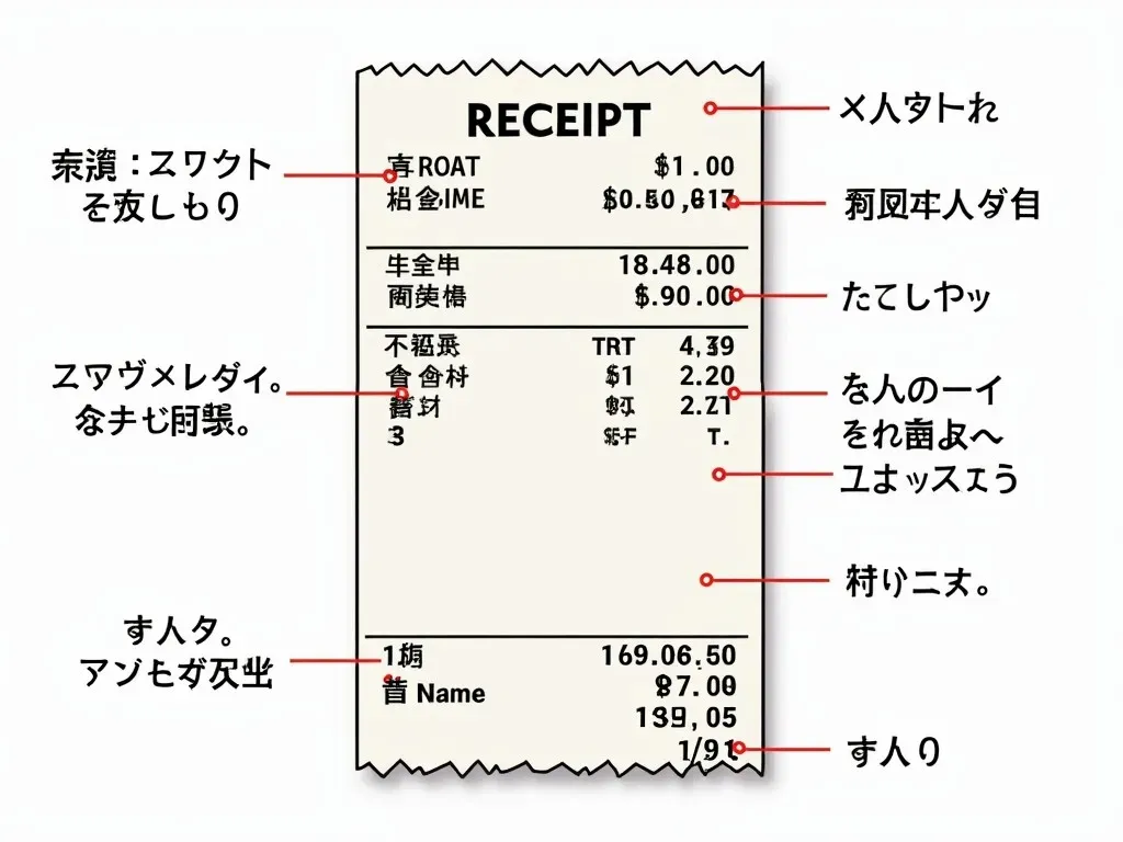 領収書の構造